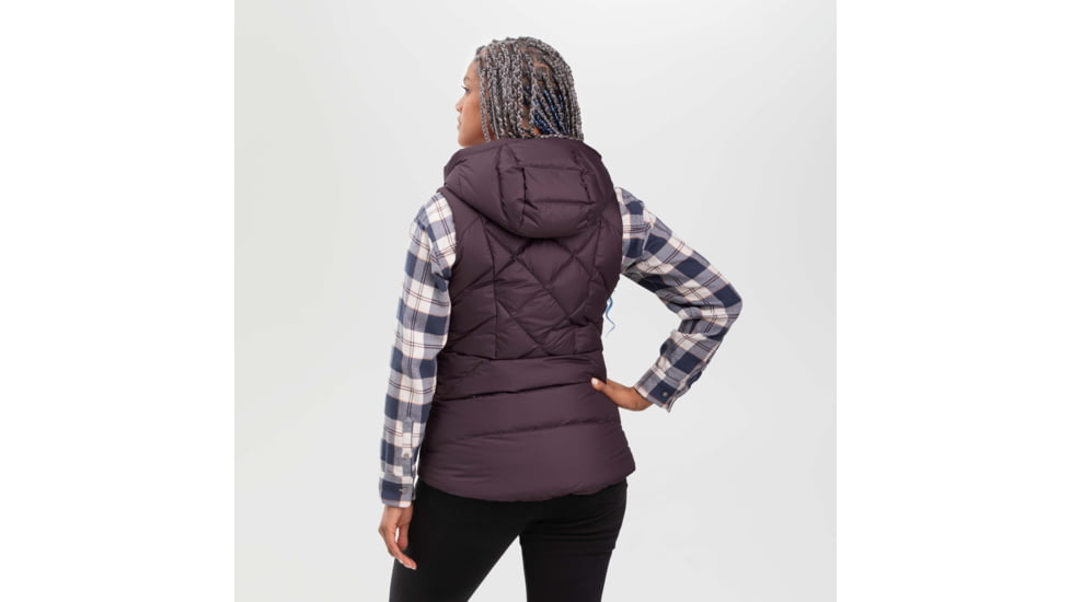 Outdoor Research Coldfront Hooded Down Vest - Womens, Elk, Medium, 2832002032007