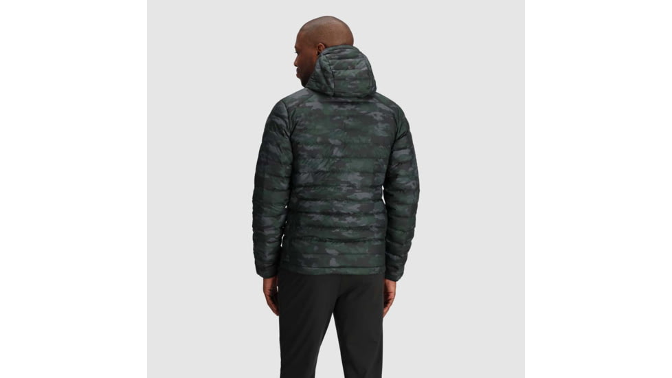 Outdoor Research Coldfront LT Down Hoodie - Mens, Grove Camo, Extra Large, 3005932532009
