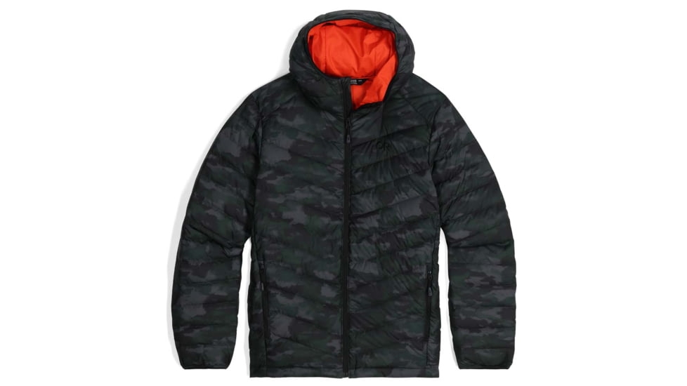 Outdoor Research Coldfront LT Down Hoodie - Mens, Grove Camo, Extra Large, 3005932532009