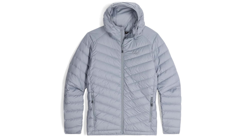 Outdoor Research Coldfront LT Down Hoodie - Mens, Slate, Medium, 3005930930007