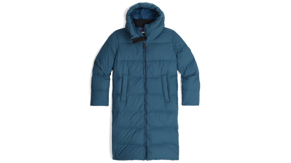 Outdoor Research Coze Down Parka - Womens, Harbor, Extra Small, 2775892447005