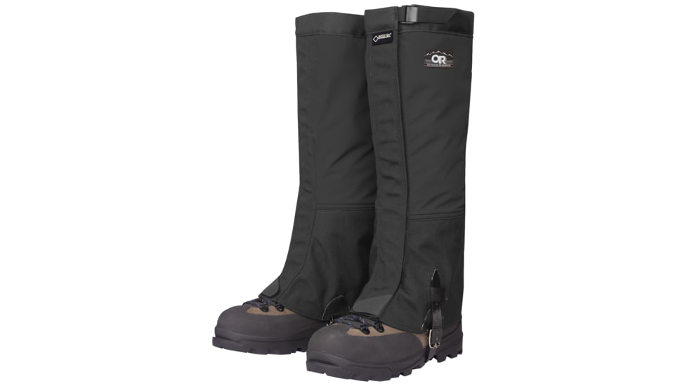 Outdoor Research Crocodile Classic Foot Gaiter - Men's, Black, XL, 3221920001009