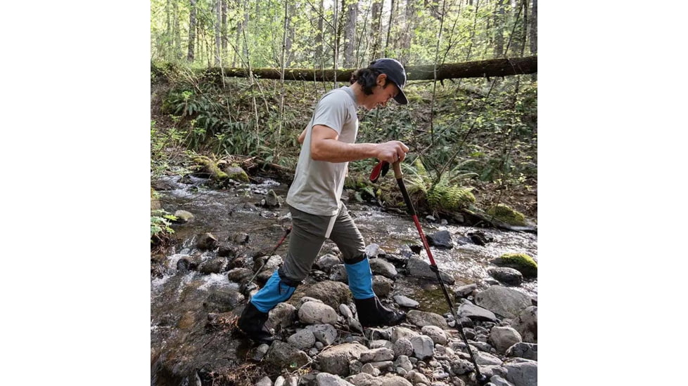 Outdoor Research Crocodile Gaiters -Mens, Cascade/Black, Small, 2431182042006