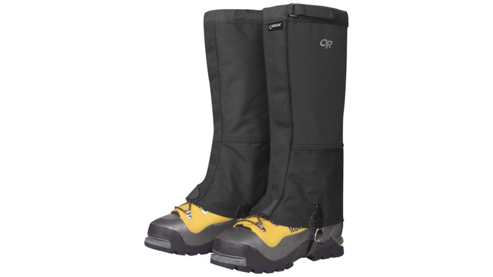 Outdoor Research Crocodiles Gaiters - Mens-Black -M