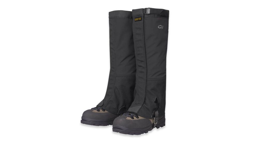 Outdoor Research Crocodiles Gaiters - Men's-Black -S