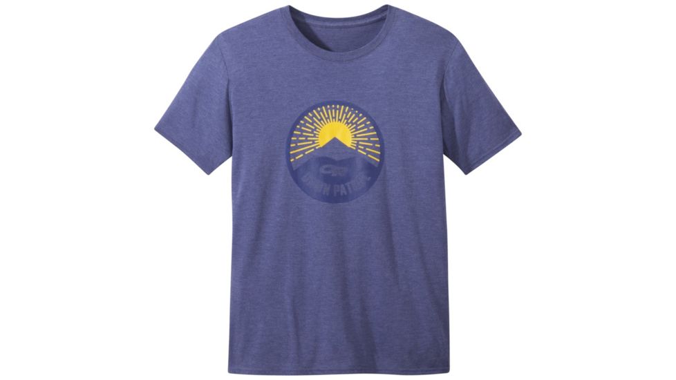 Outdoor Research Dawn Patrol Tee - Mens, Cobalt, Small, 2709290270006