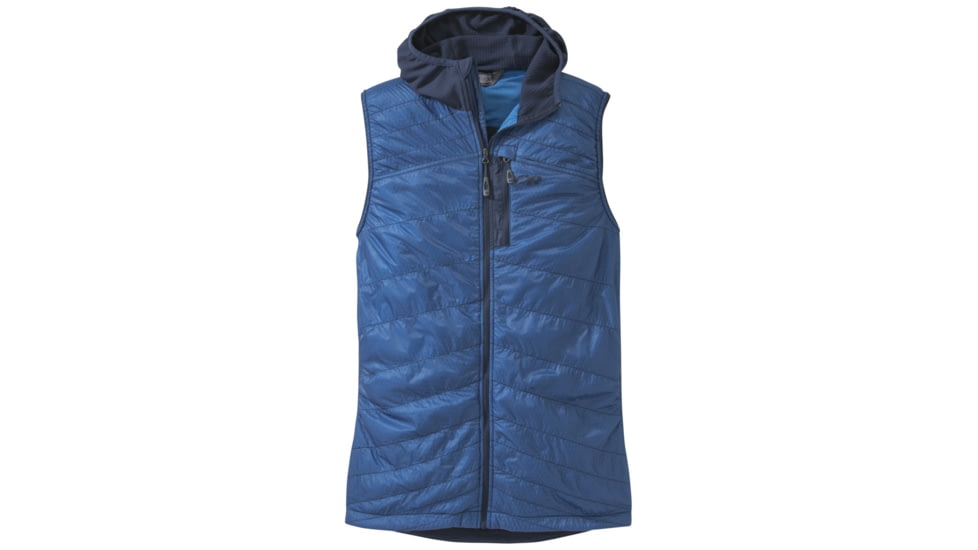 Outdoor Research Deviator Hooded Vest - Men's -Night/Hydro-Medium