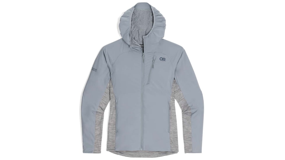 Outdoor Research Deviator Hoodie - Women's, Slate/Gray Heather, Large, 3004742656008