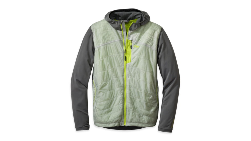 Outdoor Research Deviator Hoody - Mens-Alloy/Pewter-Small