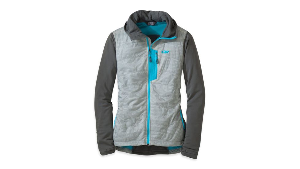 Outdoor Research Deviator Hoody - Women's, Alloy/Pewter, Large, 204418