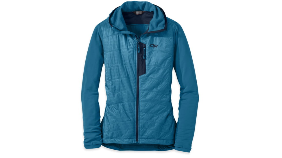 Outdoor Research Deviator Hoody - Women's, Cornflower, X-Large, 416154