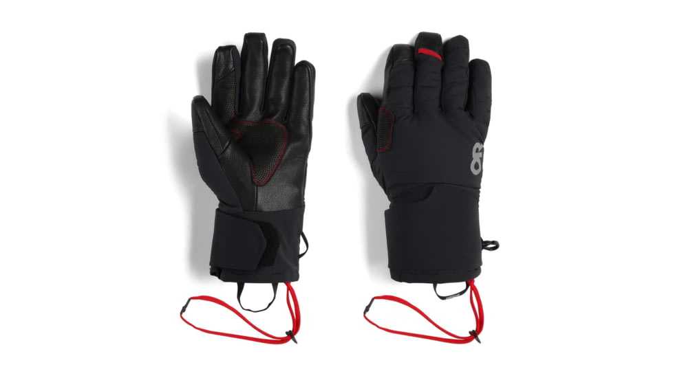 Outdoor Research Deviator Pro Gloves, Black, Extra Small, 3005460001005