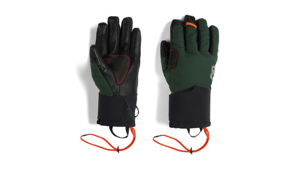 Outdoor Research Deviator Pro Gloves, Grove, Extra Small, 3005462445005