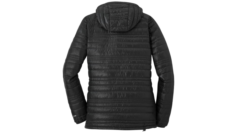 Outdoor Research Down Baja Pullover - Womens, Black/Honey, Large, 2684991341008