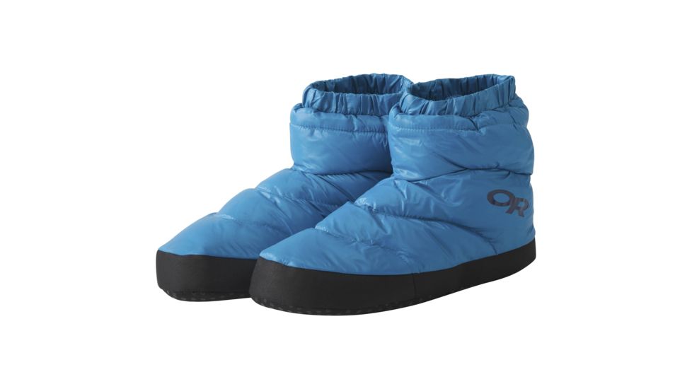 Outdoor Research Down Booties, Oasis, XL, 272949-1144222