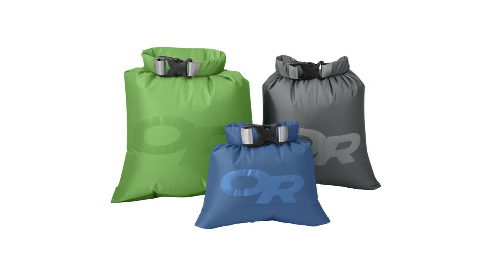 Outdoor Research Dry Ditty Sacks PAK-3, Unisex, Assorted, One Size 242824-assorted-1size