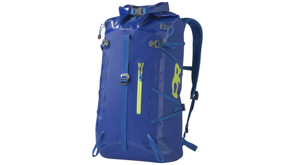 Outdoor Research Dry Payload Pack, Unisex, Baltic/Glacier/Lemongrass, One Size 250161-bl/gl/lem-1s