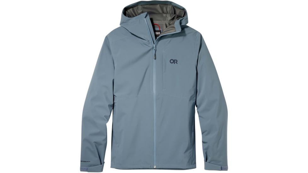 Outdoor Research Dryline Rain Jacket - Mens, Nimbus, Medium, 2876120350007