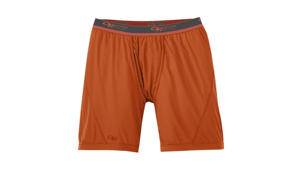 Outdoor Research Echo Boxer Briefs - Mens, Ember/Diablo, Extra Small, 244045