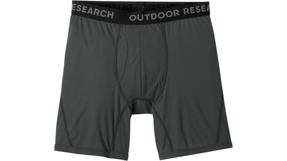 Outdoor Research Echo Boxer Briefs - Men's, Storm, Large, 2876301288008