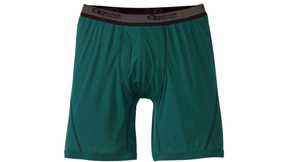 Outdoor Research Echo Boxer Briefs - Men's, Treeline, Small, 2709862023006