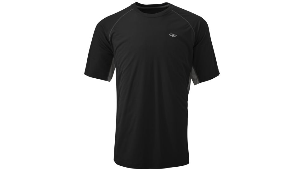 Outdoor Research Echo Duo Tee, Men's, Black/Pewter, XS 242839-black/pewter-XS
