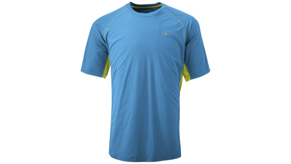 Outdoor Research Echo Duo Tee - Men's-Tahoe/Jolt-X-Large
