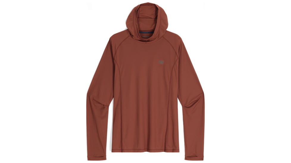 Outdoor Research Echo Hoodie - Mens, Brick, Small, 2876250465006