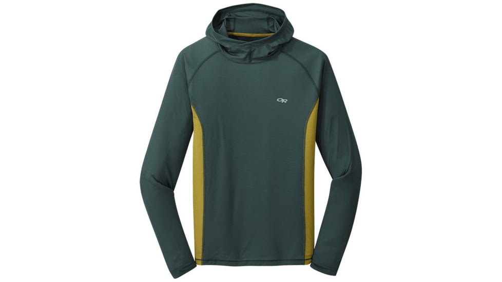 Outdoor Research Echo Hoodie - Mens, Fir/Lichen, Small, 2774691895006