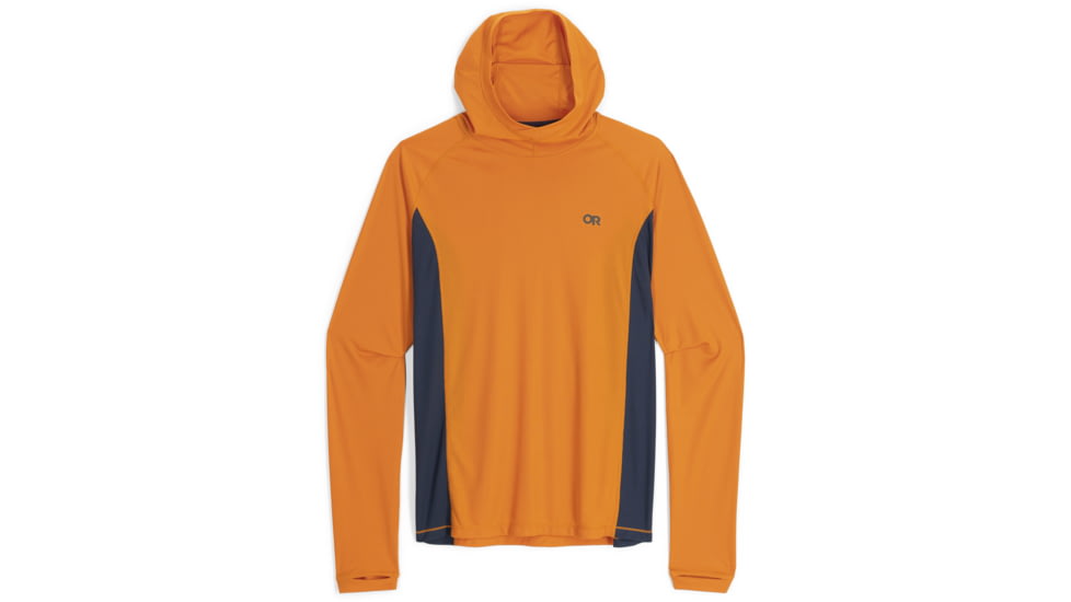 Outdoor Research Echo Hoodie - Men's, Marmalade/Naval Blue, XL, 2876252327009