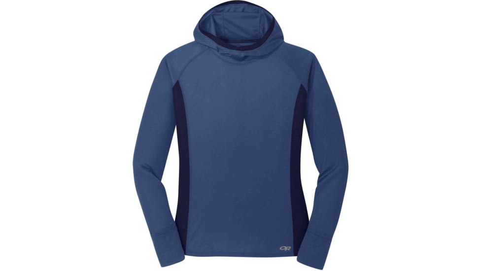 Outdoor Research Echo Hoodie - Women's, Chambray/Twilight, Extra Small, 2692411790005
