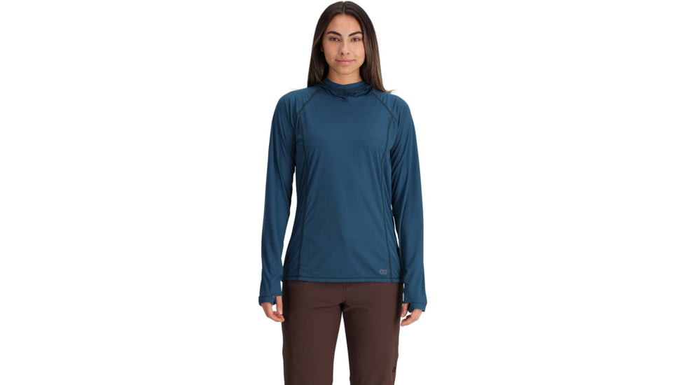 Outdoor Research Echo Hoodie - Women's, Harbor, Small, 2876552447006