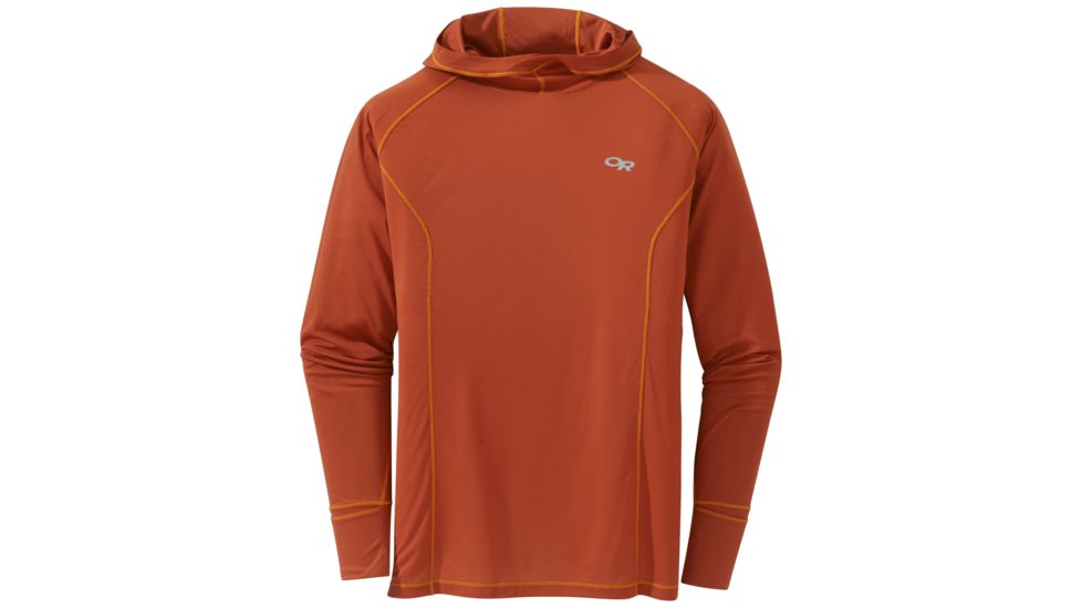 Outdoor Research Echo Hoody - Mens, Burnt Orange, Large, 2692060551008