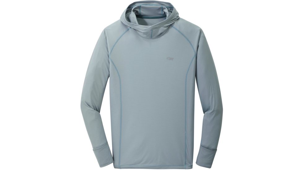 Outdoor Research Echo Hoodie - Mens, Lead, 2XL, 2774691771010