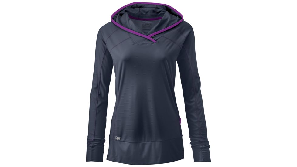 Outdoor Research Echo Hoody, Women's, Night/Ultraviolet, XXS 243705-ngt/ultrv-XXS