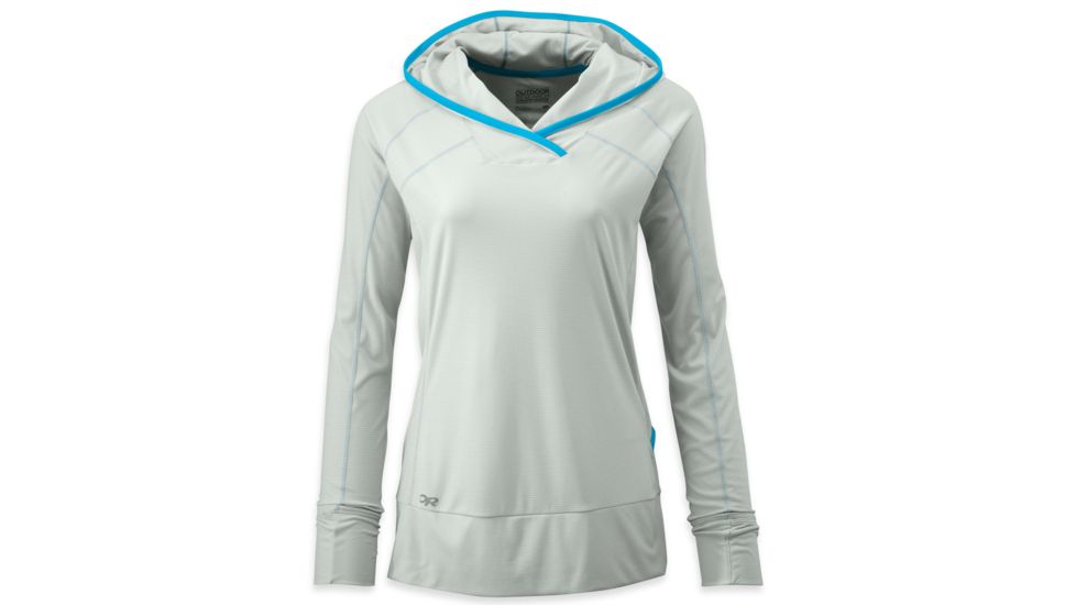 Echo Hoody - Womens-Alloy/Hydro-X-Small