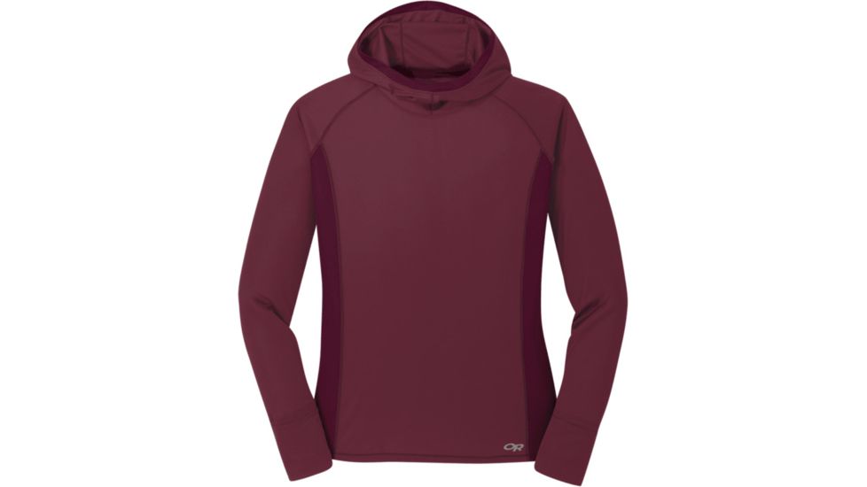 Outdoor Research Echo Hoody - Women's, Clay/Crimson, Medium, 2692411791007