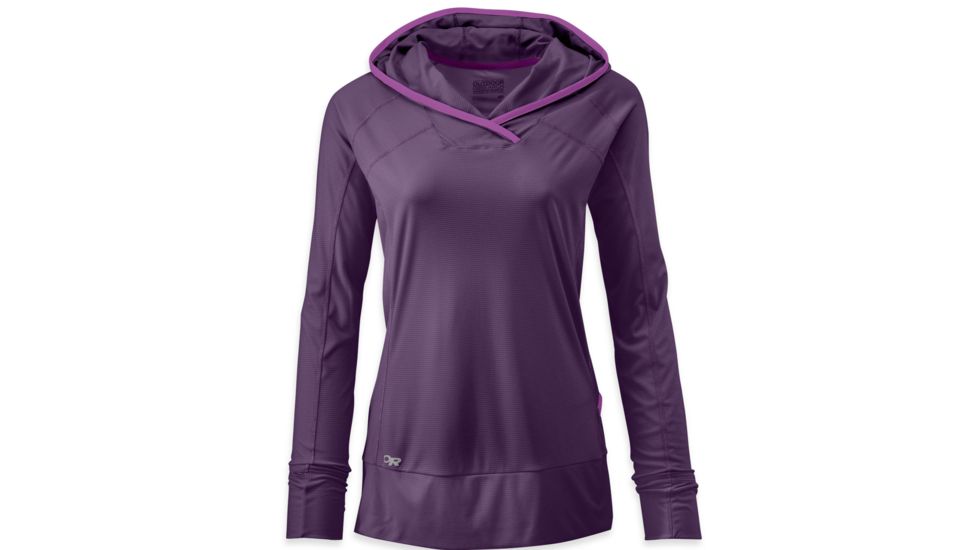 Echo Hoody - Womens-Elderberry/Ultraviolet-Small