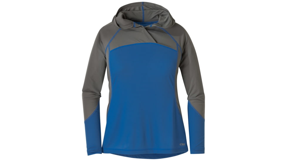 Outdoor Research Echo Hoody - Women's, Lapis/Pewter, XS, 2681371337005