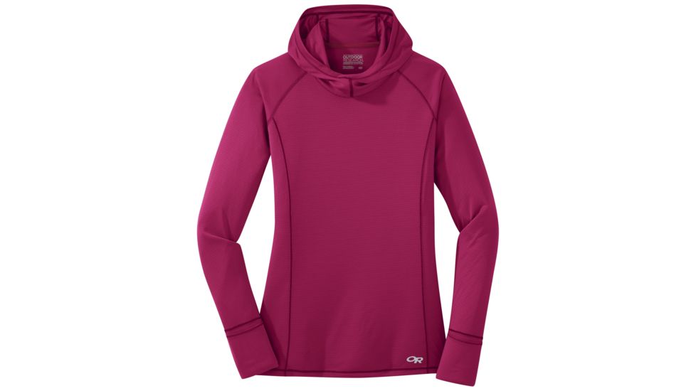 Outdoor Research Echo Hoody - Women's, Sangria, Large, 2692410312008