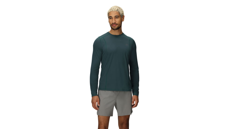 Outdoor Research Echo Long Sleeve Tee - Mens, Douglas Fir, Extra Large, 2876272854-XL
