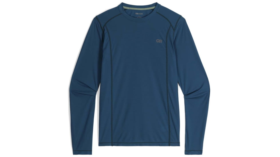Outdoor Research Echo Long Sleeve Tee - Men's, Harbor, 3XL, 2876272447011