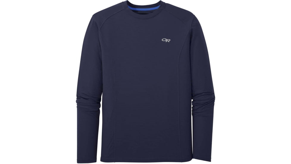 Outdoor Research Echo Long Sleeve Tee - Men's, Twilight, Small, 2714480256006