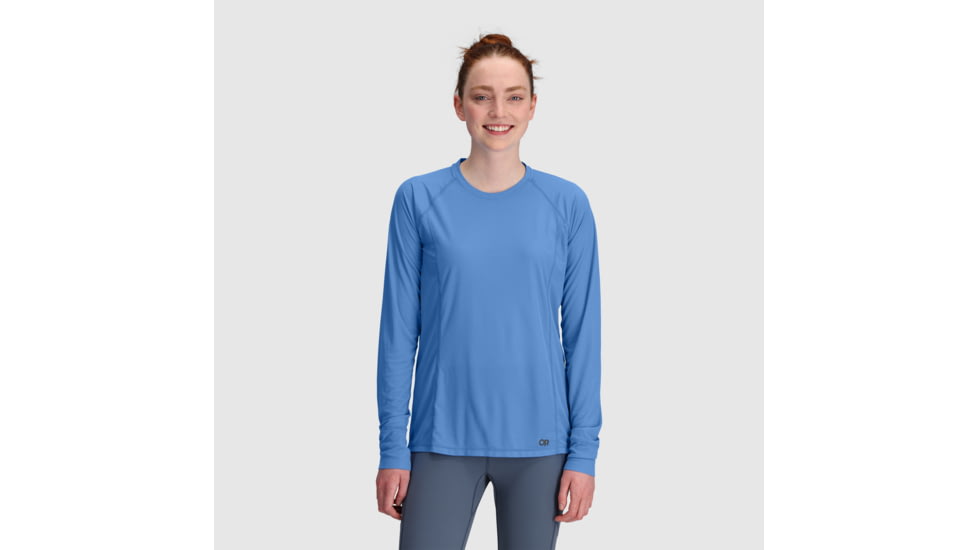 Outdoor Research Echo Long Sleeve Tee - Womens, Iceberg, 2XS, 2876572277004