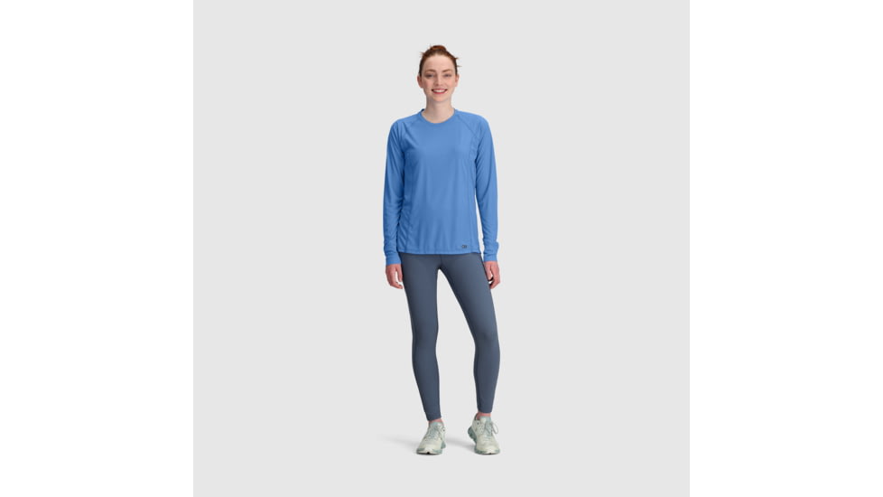 Outdoor Research Echo Long Sleeve Tee - Womens, Iceberg, 2XS, 2876572277004