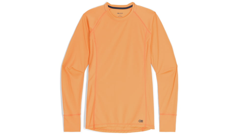 Outdoor Research Echo Long Sleeve Tee - Women's, Orange Fizz, M, 2876572279007