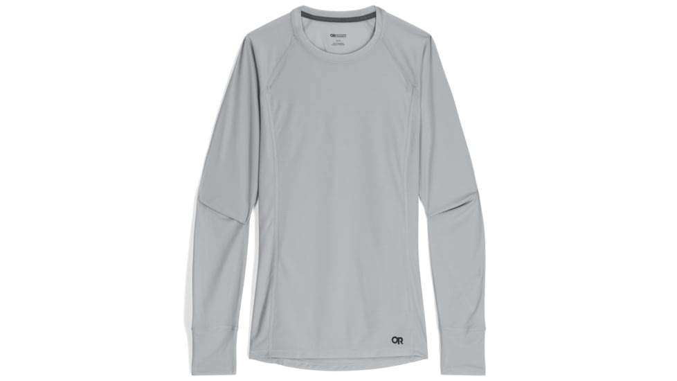 Outdoor Research Echo Long Sleeve Tee - Women's, Pebble, 2XS, 2876571569004