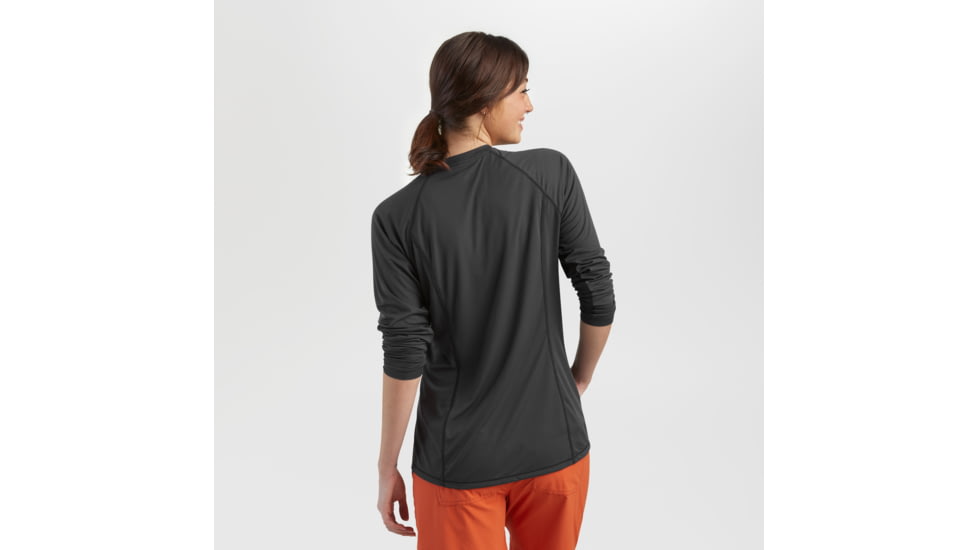 Outdoor Research Echo Long Sleeve Tee - Womens, Storm, 2XL, 2876571288010