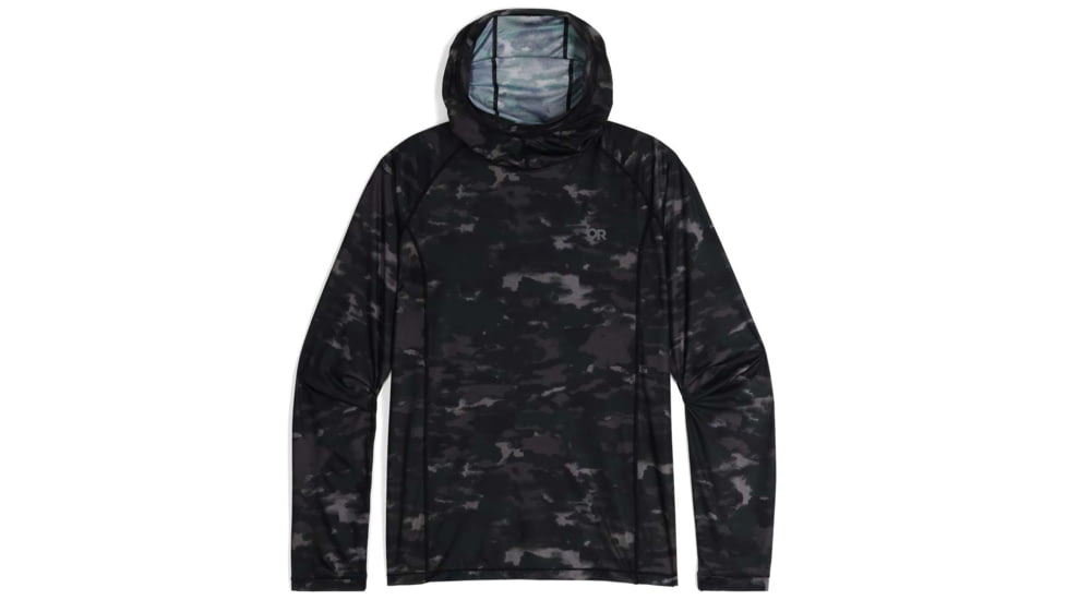 Outdoor Research Echo Printed Hoodie - Men's, Grove Camo, Medium, 3001702532007