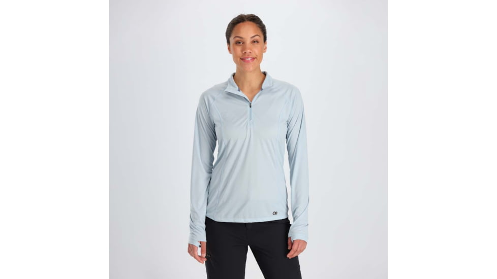 Outdoor Research Echo Quarter Zip - Womens, Arctic, 2XS, 2876561852004